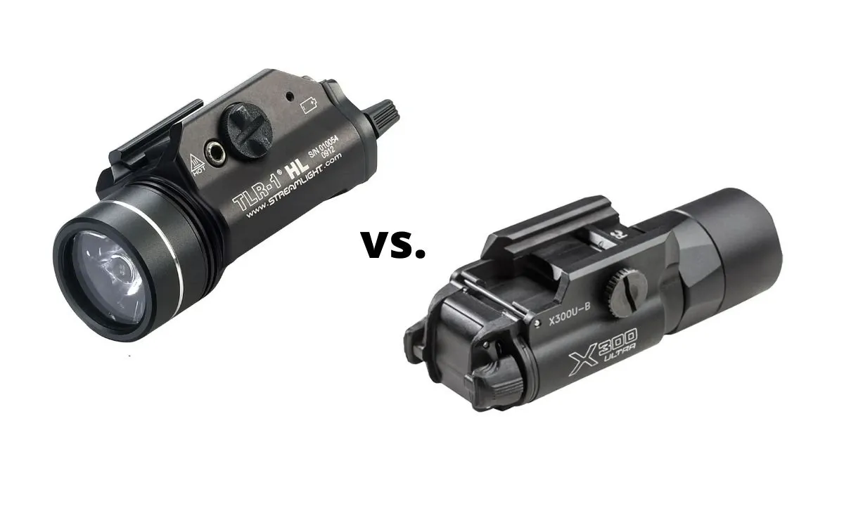 Streamlight TLR 1 vs. Surefire X300 - Which is better?